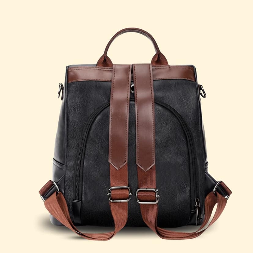 VISMIINTREND Women Backpack for Office Use Upto 13 Inch Laptop | Stylish Backpack Bag | Travel | School | College | Office Use | Anti Theft Convertible Backpack view 3