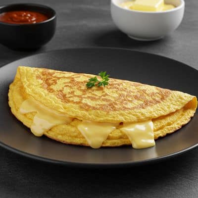 Butter Cheese Omelette
