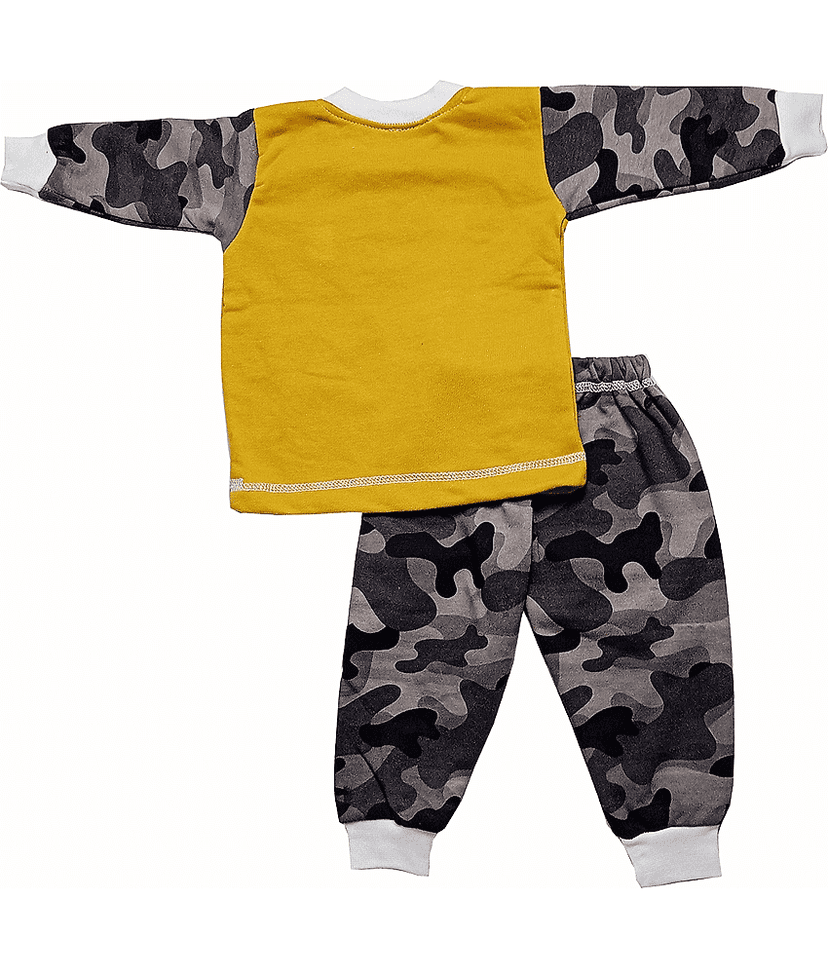 harshvardhanmart.com Pack of 1 Boys Cotton Blend Set ( Tan ) view 2