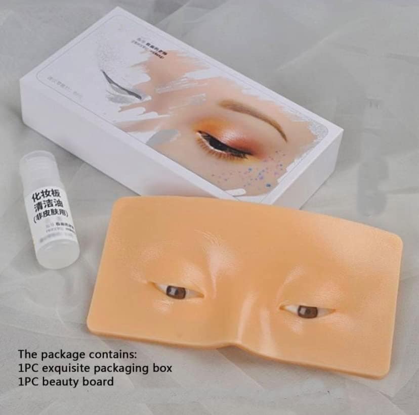 Elecsera Perfect Aid for Practicing Makeup, Reusable 5D Face Eyes Makeup 3 g (Skin) view 3