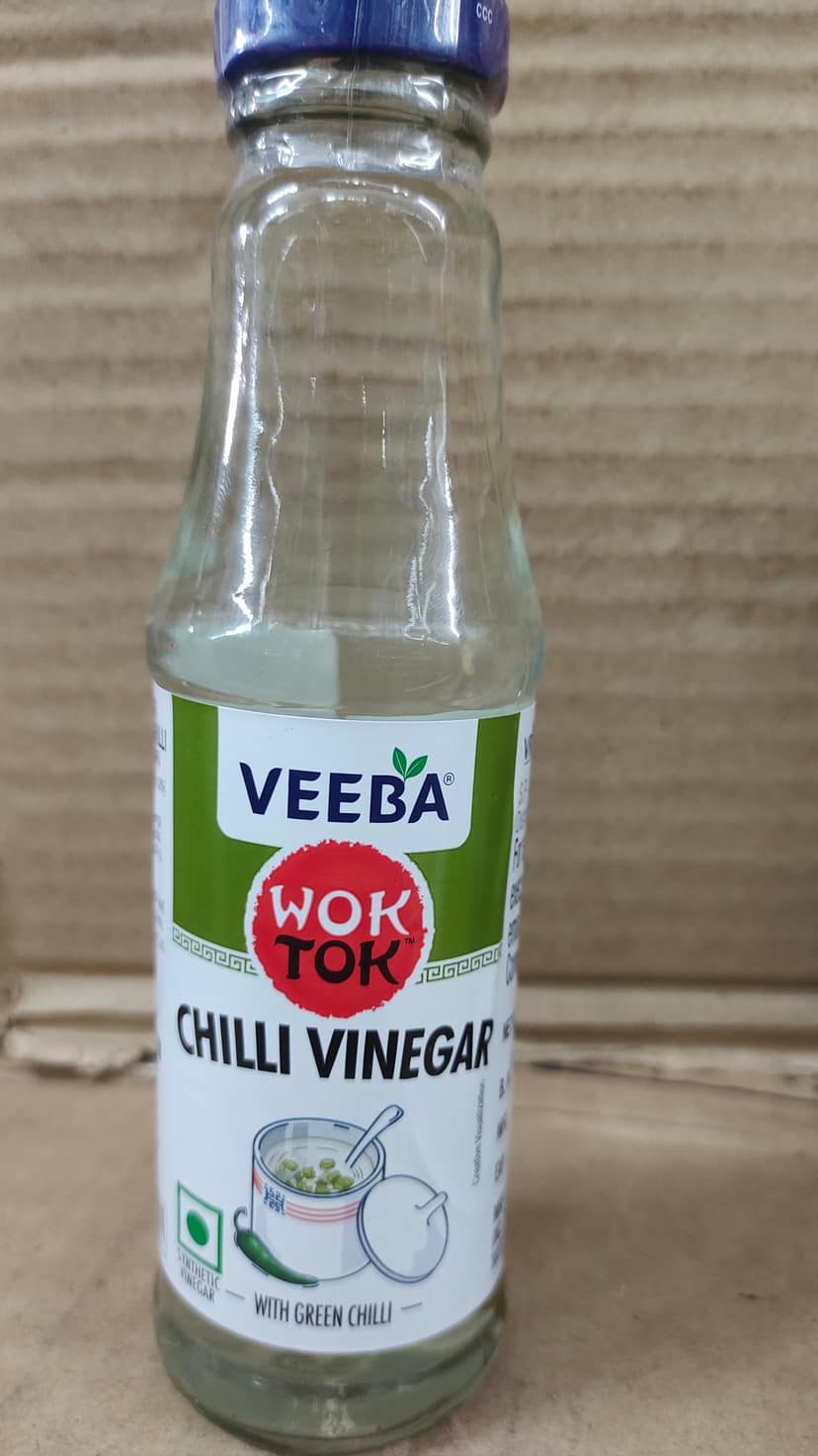 Veeba wok tok chilli vinegar - green chilli