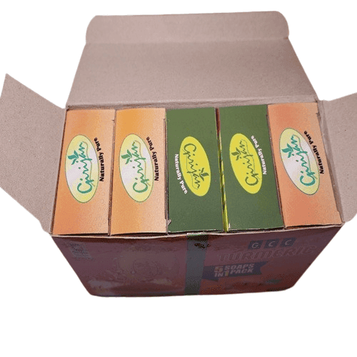 NLR URBAN Girijan GCC Turmeric Soap (5 x 125g) - Natural Purity, TFM 76%, view 4