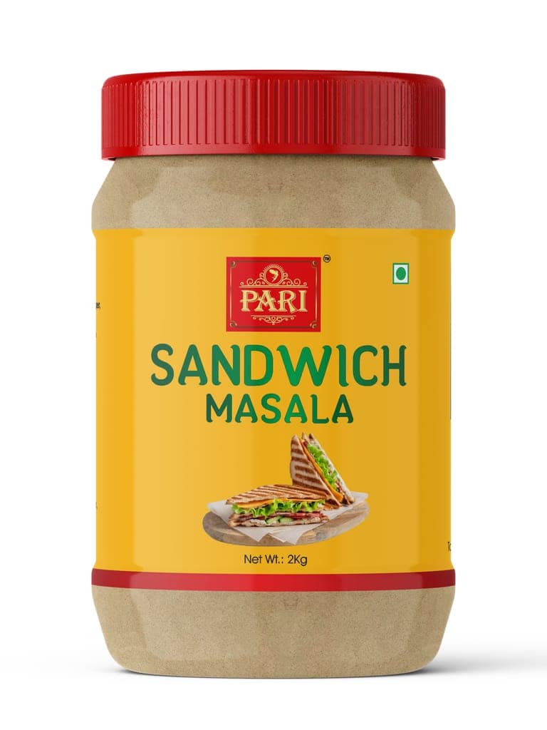 Pari Sandwich Masala Hand-Made Delicious Sandwich Masala|Aromatic Masala For Mouthwatering Sandwiches |Crunchy Street food Sandwich Masala | (Pack of 1 x 2000g)