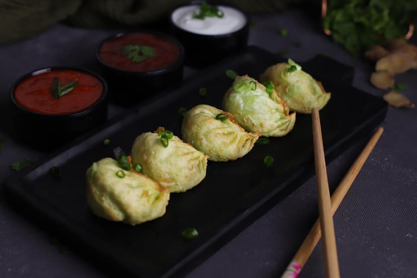 Paneer fried momo