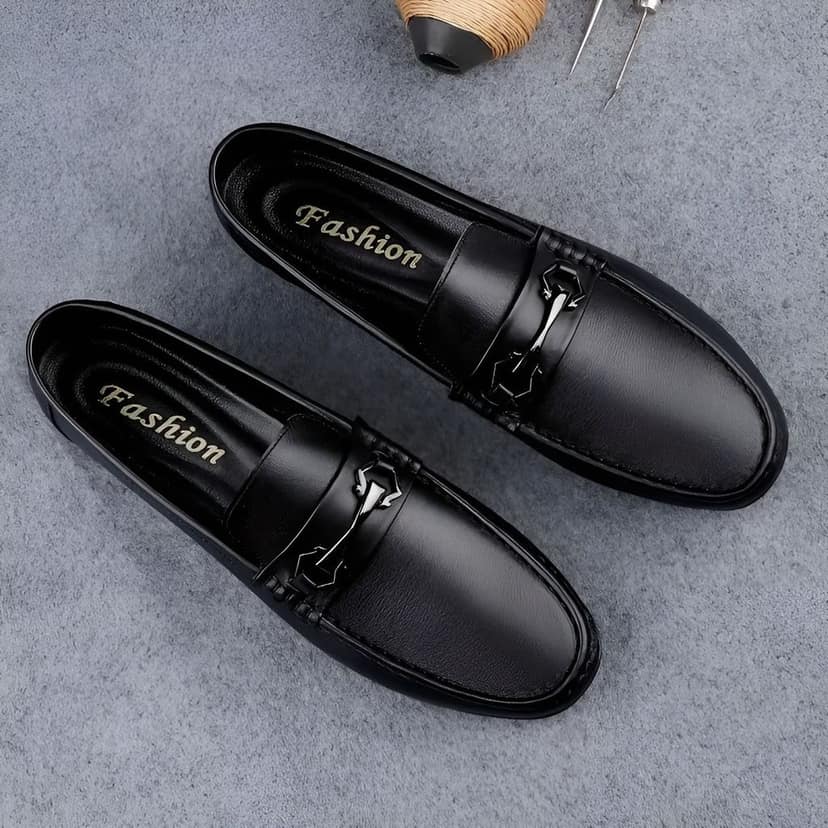 WUGO::Latest Stylish Men Casual Loafers | Premium Casual Slip-On Daily Wear Shoes | Comfortable Lightweight Driving Shoes with Cushioned Sole for Men’s & Boys view 4