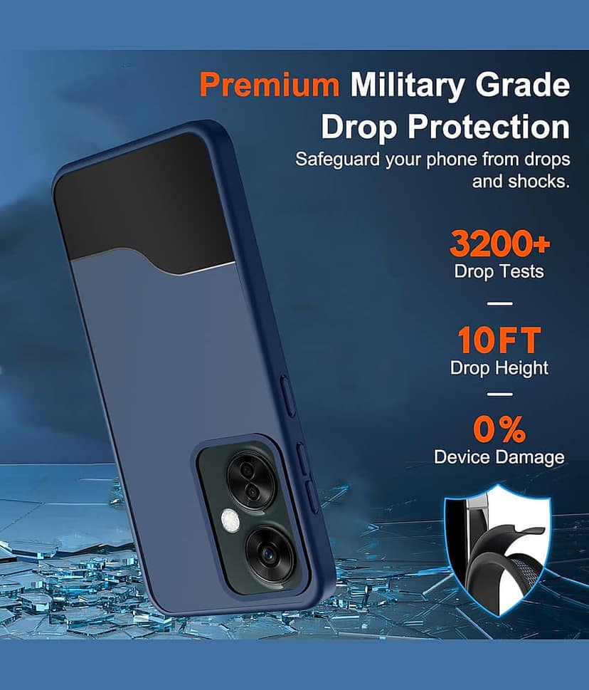 BIG WINGS Shock Proof Case Compatible For Polycarbonate OnePlus Nord CE3 Lite 5G ( Pack of 1 ) view 2