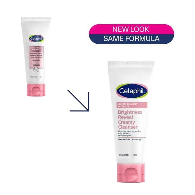 Cetaphil BHR Brightness Reveal Creamy Cleanser Cream To Foam Texture (100g) view 3
