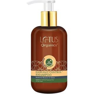 Lotus Organics+ Hair Fall Control Shampoo (300 Ml)