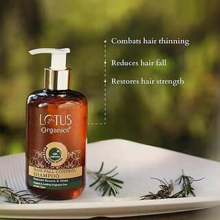 Lotus Organics+ Hair Fall Control Shampoo (300 Ml) view 2