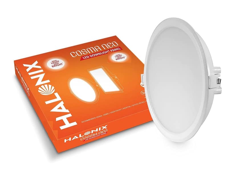 Halonix 3 in 1 Color 15W Cosma Recess Led Panel Downlighter | Three Color- Cool White, Pearl White, Yellow | Switch Off-Switch on | LED Ceiling Light for. view 4