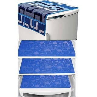 REVEXO Refrigerator Cover (Width: 20 cm, Multicolor)