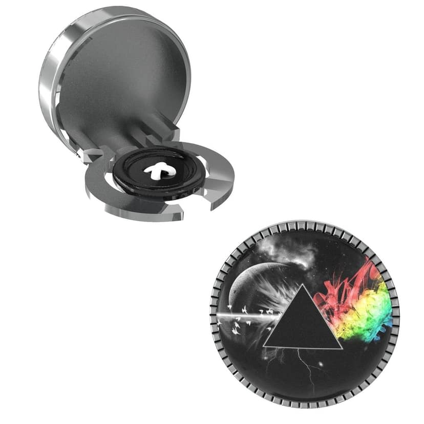 The Smart Buttons - Shirt Button Cover Cufflinks for Men - Pink Floyd Style view 7