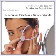 Face & Body Hair Threading System Manual Hair Removal Tool for Women & Men