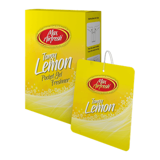 Maxwax Tangy Lemon Pocket Gel Freshner - 10 g