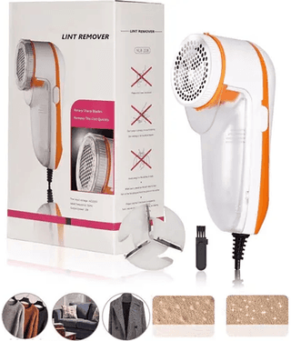 Nova Lint Remover | Fabric Shaver with 6-Leaf Blades | Sweater & Clothing Defuzzer for Couch, Furniture & Upholstery