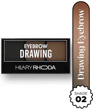 Hilary Rhoda Shade 01 Brow Eyebrow Kit Shade 01 Black 44 g
