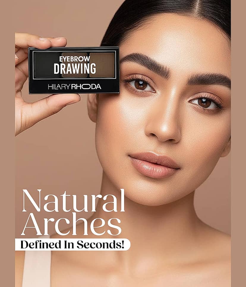 Hilary Rhoda Shade 01 Brow Eyebrow Kit Shade 01 Black 44 g view 2