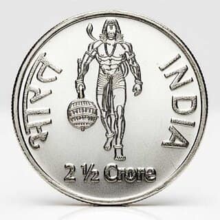 Ayodhya (Ram Mandir) 2 Crore - Silver Plated India Rare - Collectible
