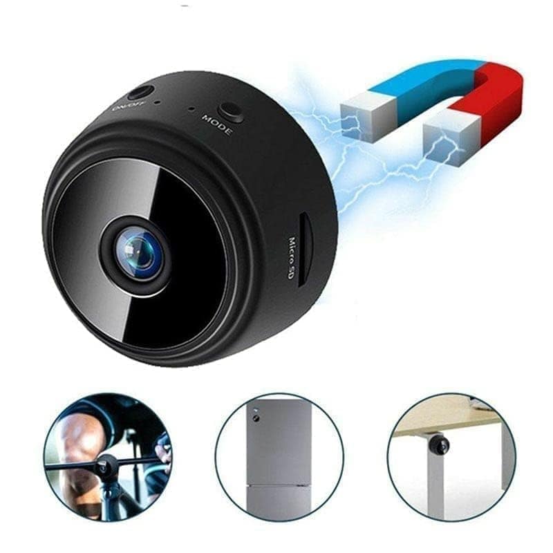 WiFi Spy Camera 360° Security Camera for Home Outdoor High HD Spy Magnet Mini Spy WiFi Magnetic Live Stream Night Vision IP Wireless (1) view 7