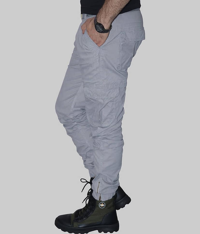 WARBURG Regular Flat Men's Joggers - Off White ( Pack of 1 ) view 2
