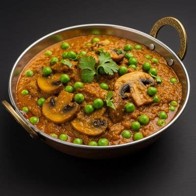 Mutter Mushroom Masala