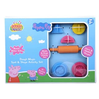 Dough Magic Peppa Pig Spot and Shape Activity Set