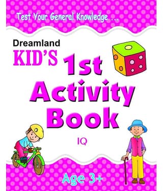 Kid's 1st Activity Book - IQ - Interactive & Activity Book