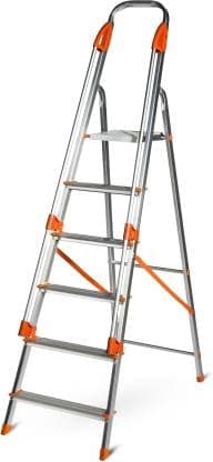 Eurostar DIY Platform Ladder with Handrail (4 Steps + 1 Platform)
