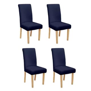 PENTHOOM Elastic Dining Chair Covers, Removable Washable and high Elasticity Premium Fabric Seat Cover