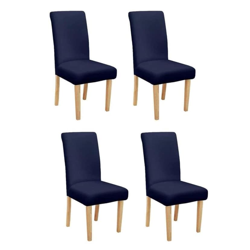 PENTHOOM Elastic Dining Chair Covers, Removable Washable and high Elasticity Premium Fabric Seat Cover