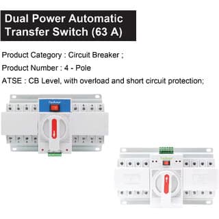 ATS - Automatic Transfer Switch - ATSGA - 63 A view 2