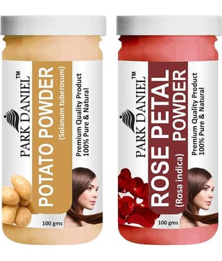 Park Daniel Potato & Rose Petal Powder Hair Mask 200 g Pack of 2