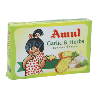 Amul Butter Garlic & Herbs 100 Gms