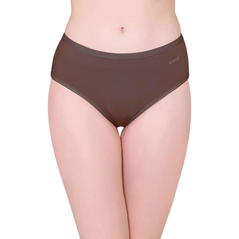 Bodyx women's combed cotton assorted Hipster Panty Pack of 3 ( BX504-DARK ) view 2