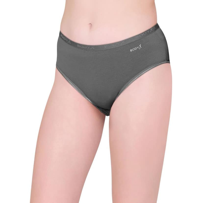 Bodyx women's combed cotton assorted Hipster Panty Pack of 3 ( BX504-DARK ) view 5