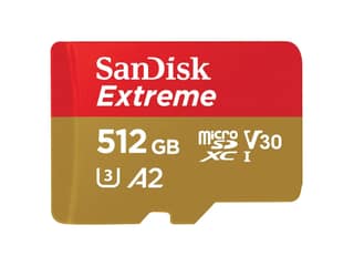 SANDISK Extreme MICRO SD CARD - 512 GB