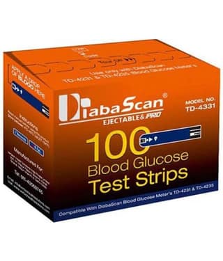 Diabascan Ejectable & Pro 100 Strips
