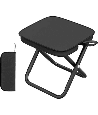 Folding Stool Camping Stool Foldable Camp Chair Collapsible Stooll Portable Chair Travel Foot Stool for Backpacking Fishing Hiking Picnic