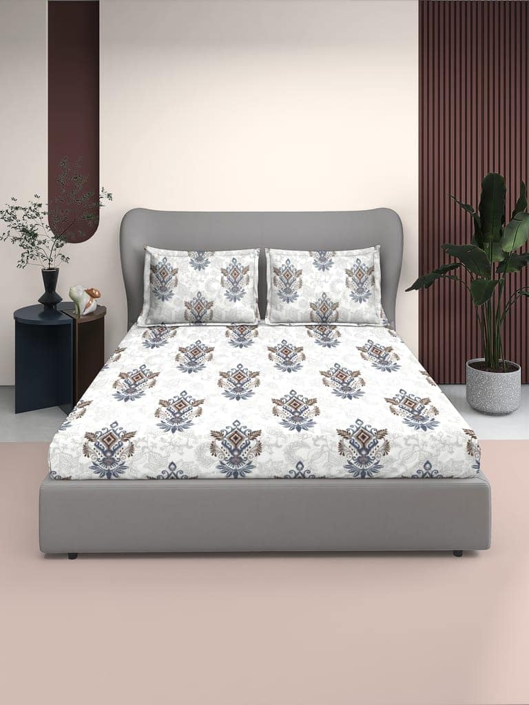 Quirky Home Fantasy Collection King Bedsheet with 2 Pillow Covers