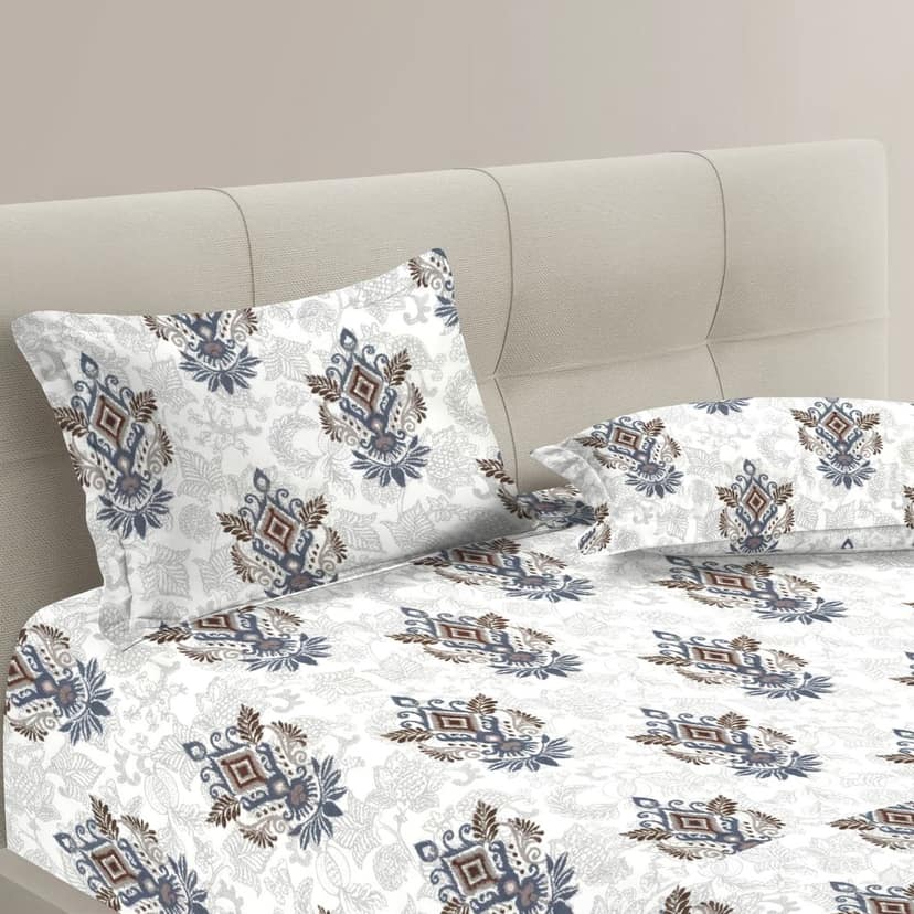 Quirky Home Fantasy Collection King Bedsheet with 2 Pillow Covers view 2