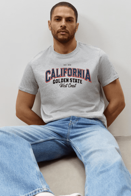 California Grey Classic T-shirt