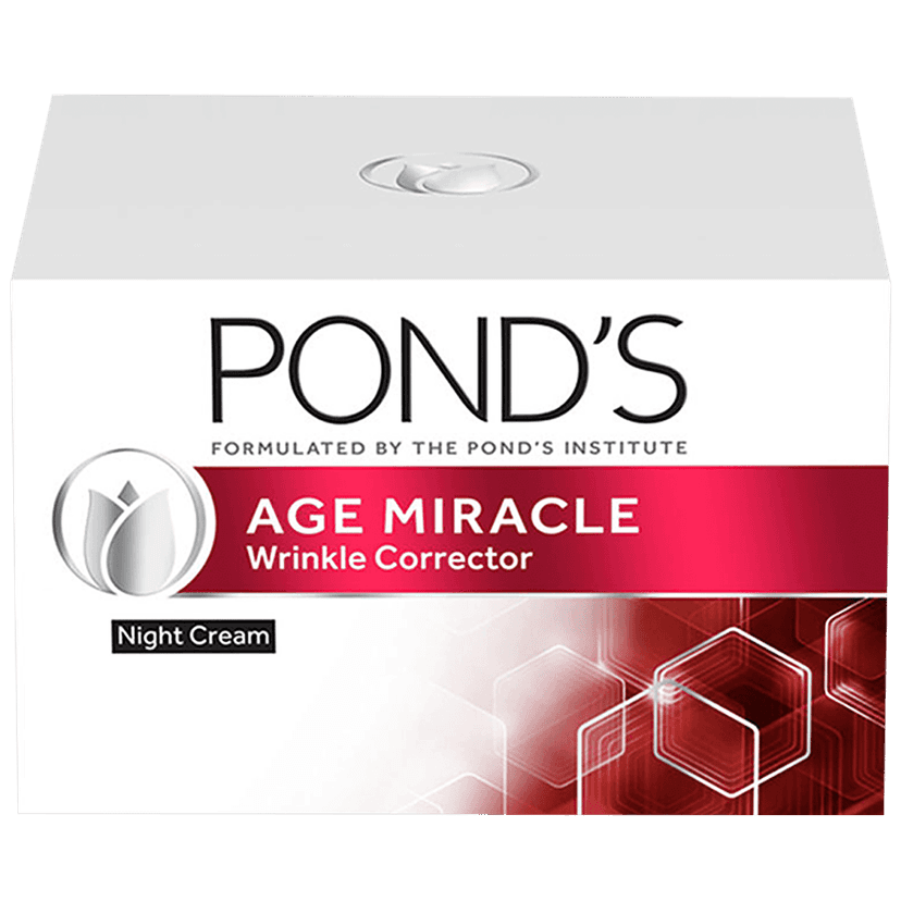 Ponds Age Miracle Wrinkle Corrector Night Cream, 50 G view 2