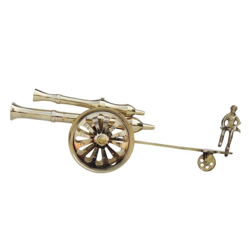 Brass Table Decor Showpiece Cannon No. 16 (ZMAS172 O) view 2
