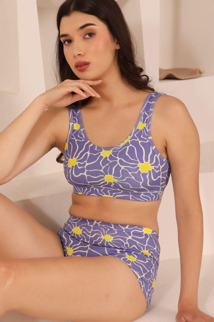 MOSAIC HUE SPORT BRA view 4