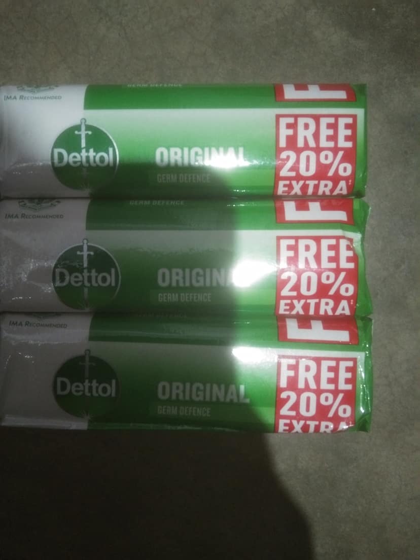 Dettol orignal soap 3*125g