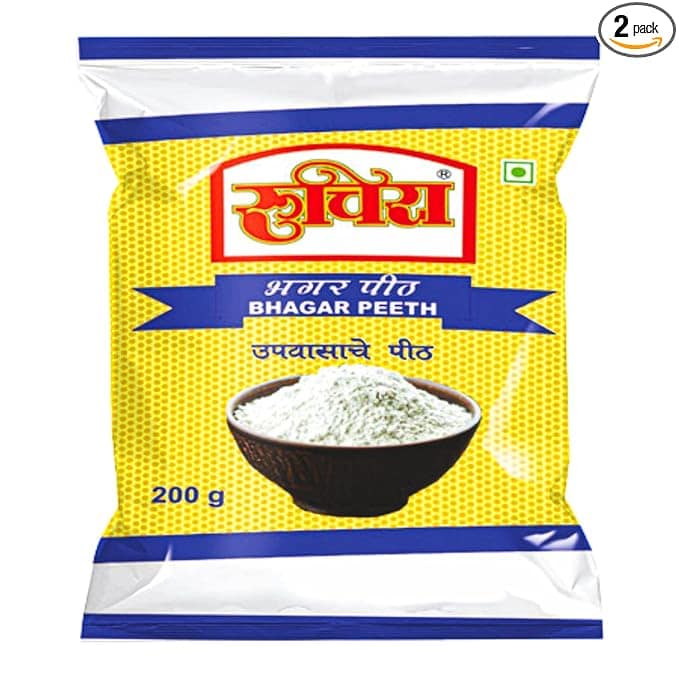 Ruchira Bhagar Pith Samo Rice Flour 500 Gram Pack of 2 Barnyard Millet Flour for Fasting