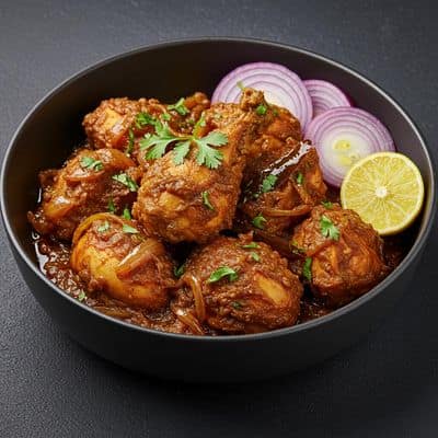 Chicken Do Pyaza