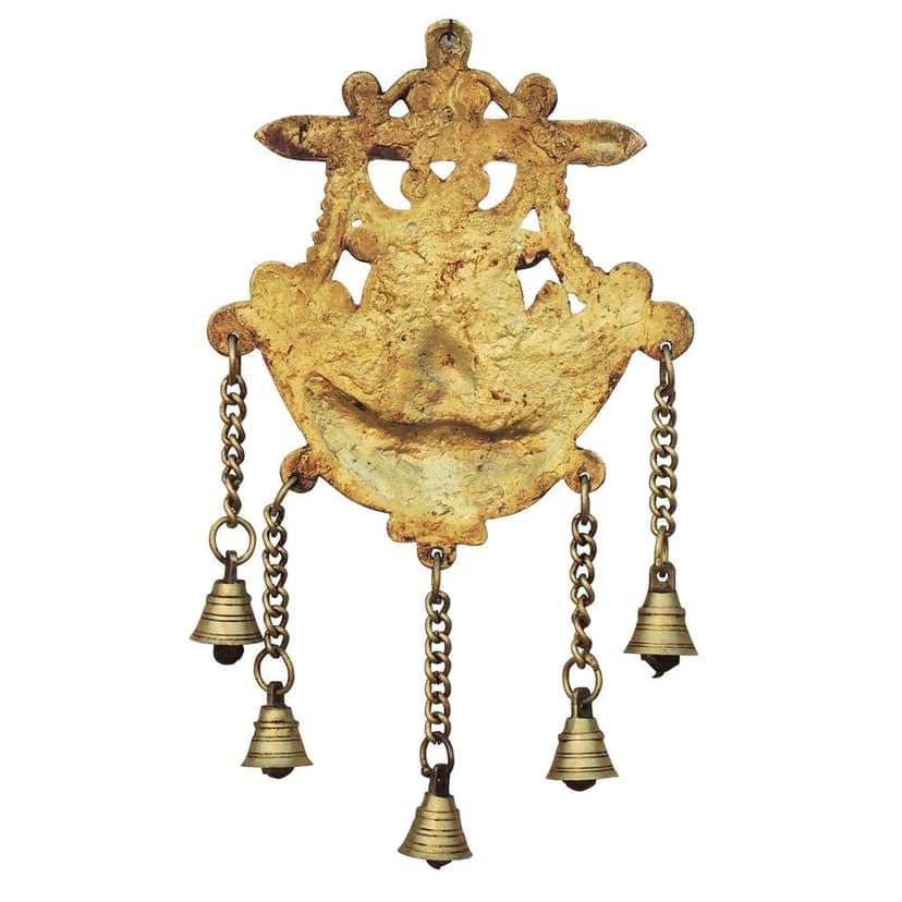 Brass Showpiece Ganesh Ji God Idol Statue (BSMAS1794 D) view 3