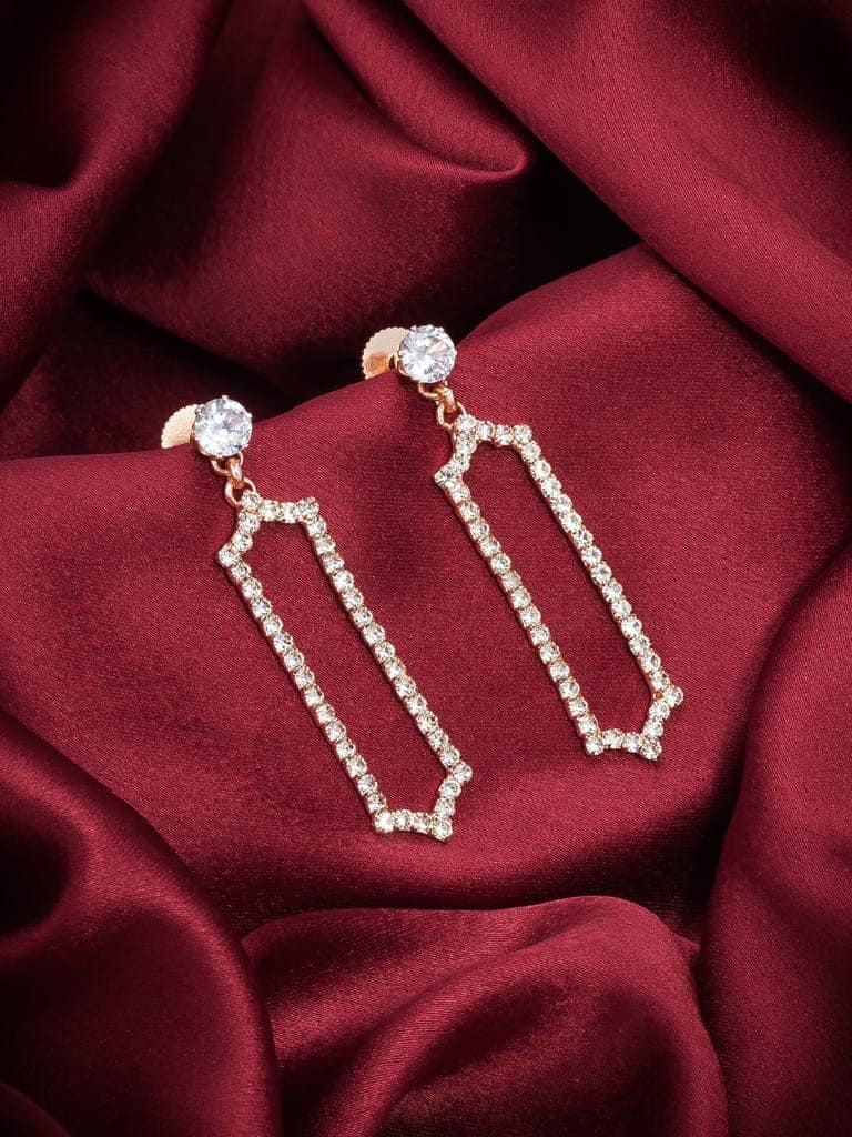 Morison Golden Heart Earrings Romantic Elegance in Every Detail