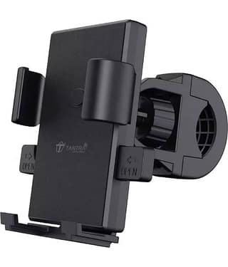 TANTRA S3A Mobile Holder for Bikes One Touch Technology Bike Mobile Holder for Maps and GPS Navigation, 360° Rotation, Firm Griping, Anti Shake Phone Holder for Cycle and Bike Accessories